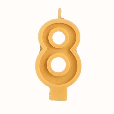 Number Eight Candle