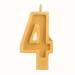 Number Four Candle
