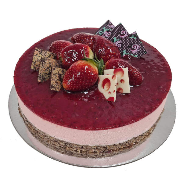 Gluten Free Summer Berry Mousse Cake