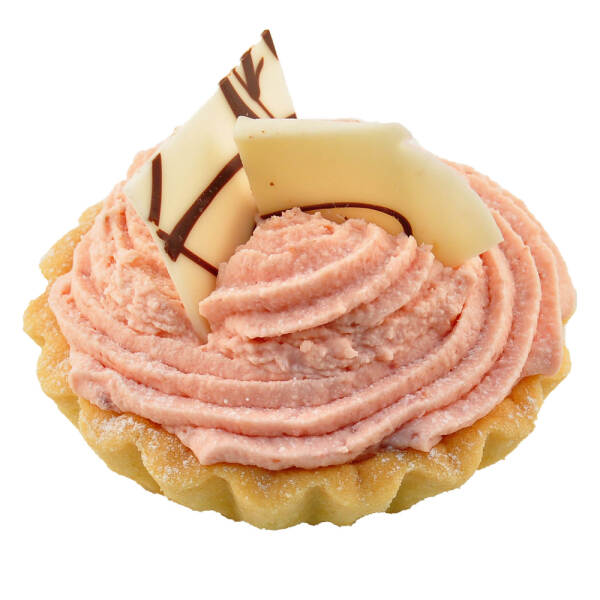 Individual Strawberry Mousse Tart