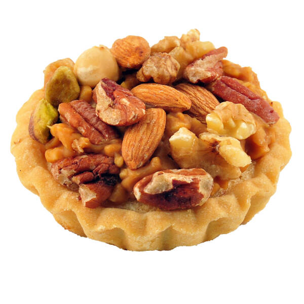 Individual caramel mixed nut